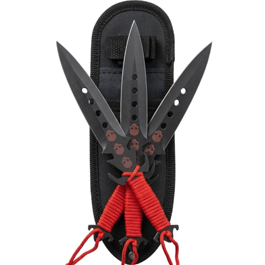 Sada 3 dekoračních nožů Blood & Death - Outlet