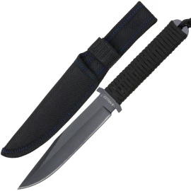 Outdoor-Messer mit Kordelwicklung und Full-Tang-Klinge
