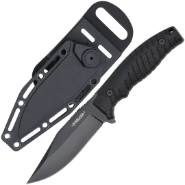 Taktisches Outdoormesser Black Shadow mit ergonomischem Griff  - Outlet