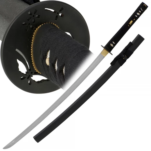 Ikusa Schaukampf-Katana, stumpfe Klinge, 9260 Stahl