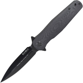 Pocket knife with dagger blade Double New Action 03 by Black Field