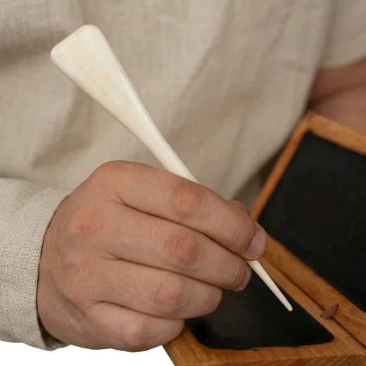 Hand-Carved Roman Bone Stylus for Authentic Wax Tablet Writing - Outlet