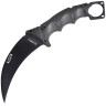 Karambit knife with ring at the end of the handle Blackfield Cyllene