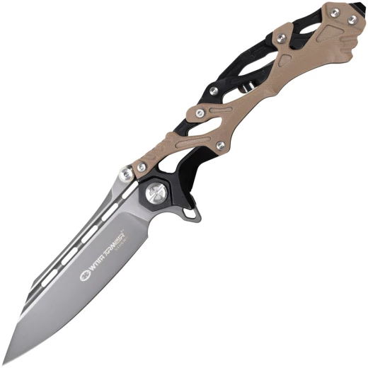 Witharmour Alien – Tactical Folding Knife With Titanium Finish