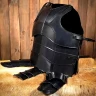 Blackened Fantasy Cuirass with Tassets, Knight Armour for LARP - Outlet