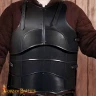 Blackened Fantasy Cuirass with Tassets, Knight Armour for LARP - Outlet