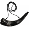 Wikinger Signalhorn aus echtem Horn, 25-30 cm - Outlet