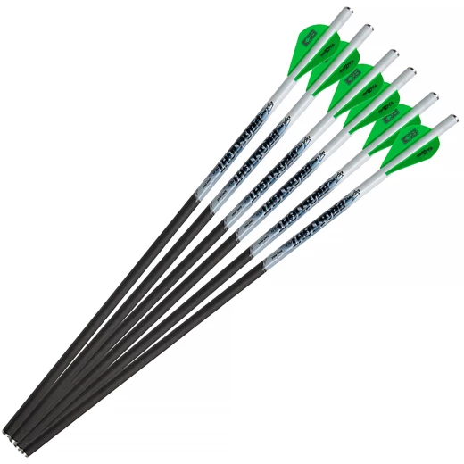 Excalibur ProFlight Carbonbolzen 16,5", 6er-Pack