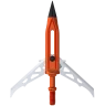 Ravin Killzone Aluminum Broadheads – mechanische Jagdspitzen 100 Grains, orangefarbenes Aluminium