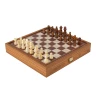 Šachy, Vrhcáby, Člověče nezlob se, Hadi souprava 4v1 Klasický styl, 34x34 cm