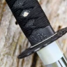 Tsuru Iaito – Refined Stainless Steel Training Katana with Silk Wrap