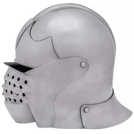 Italský šalíř s měchovým hledím a prošívanou výstelkou, kolem r. 1500 - Outlet