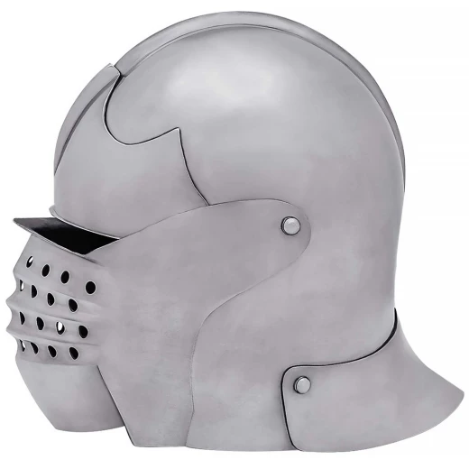 Italienischer Schaller mit Blasebalg Visier und Innenfutter, um 1500 - Outlet