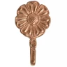 Středověký háček s květinovou rozetu, bronz odlévaný metodou ztraceného vosku - Outlet