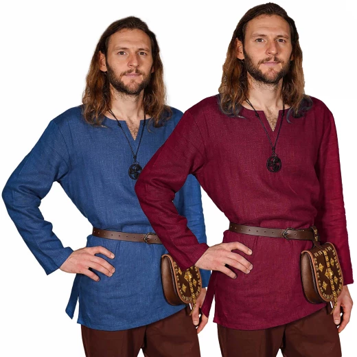 Leinentunika Sigrid | 100% Leinen | Wikinger & Mittelalter