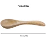 Dřevěná lžíce 19 cm, ručně vyrobená, plně funkční