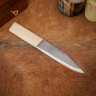 Nůž Viking z nerezové oceli s kostěnou rukojetí