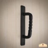Door handle pull handle rustic hand-forged 15,3x2,4 cm
