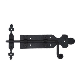 Latch for gates and doors, sheds, shutters, wooden toilet doors, etc.