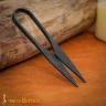 Kleine Feder-Schere, handgeschmiedet, 11 cm