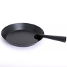Steel camping pan with folding handle 23 cm