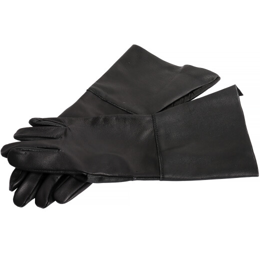LEEQ Gothic Handschuhe - Stylische PU Leder Handschuhe Für Tanz Und Cosplay