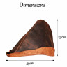 Rolf the Plowman Real leather medieval hat