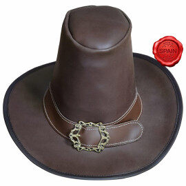 Leather Hat 20cm Smooth Leather