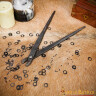 Riveting pliers for making and repairing chain-mail armour for round rivets and 9mm rings