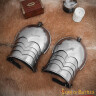 Late Medieval Spaulders, Shoulder Armor 1.6 mm steel