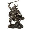 Figur Wikinger-Krieger mit Schwert und Helm 20,5cm