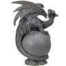 Guardian of the Spheres: Luna Dragon on Planet Figurine