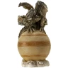 Lord of the Cosmic Rings: Saturn Dragon on Planet Figurine