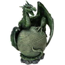 Guardian of the Intergalactic Centre: OA Dragon on Fictional Planet Figurine