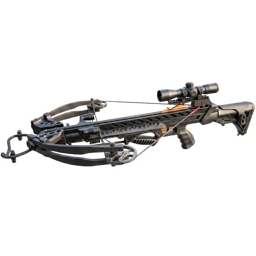 Elite-Compoundarmbrust Man Kung MK-XB56BK Frost Wolf 375fps 175lbs