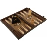Backgammon aus Walnuss-Maserknolle 48x30 cm
