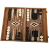 Backgammon aus Walnussholz-Imitat 48x30 cm