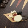 Backgammon Wenge-Imitat 48x30 cm