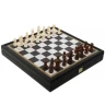 Schachspiel, Backgammon, Mensch ärgere Dich nicht, Schlangen 4-in-1-Set Moderner Stil, 34x34 cm