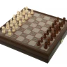 Schachspiel, Backgammon, Mensch ärgere Dich nicht, Schlangen 4-in-1-Set im traditionellen Stil, 34x34 cm