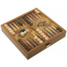 Traditionelles Schach und Backgammon, Set 2in1, 27x27 cm