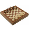 Šachy a Vrhcáby, souprava 2v1 Klasický design, 41x41 cm