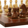 Mahagoni-Schachspiel 40x40cm mit Staunton-Schachfiguren (König 7,7 cm), limitierte Auflage