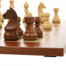 Mahogany Chess set 40x40cm (Medium) with Staunton Chessmen 7,7cm King