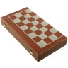Mahogany Chess & Backgammon Board in black colour