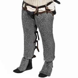 Kettenbeinlinge Chausses | Flachring genietet/fest 6 mm