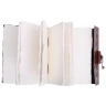 Leather Spirit Of The Forest Journal With Blue Stone