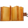 Tree of Life Leather Grimoire with Brass C-Hook Clasp and Deckle Edge Paper