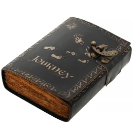 Leder Notizbuch Journey mit Pergamentpapier