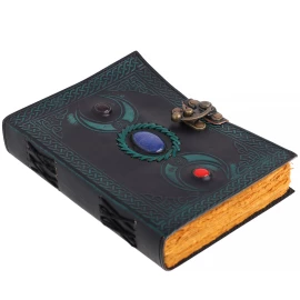 Dreifache Göttin Leder Notizbuch: Entdecke deine innere Stärke und Weisheit!